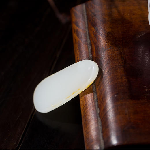 新疆和田玉籽料兔牌 商品图4