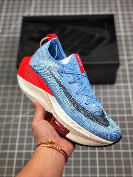 耐克登月马拉松跑步鞋 Nike Air Zoom Alphafly NEXT浅蓝红绿白白浅蓝黑绿白粉黑白黄白 商品图8