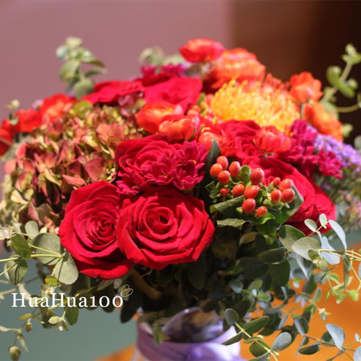 烈焰丨简装花束/瓶花（提前3天预定） 商品图2