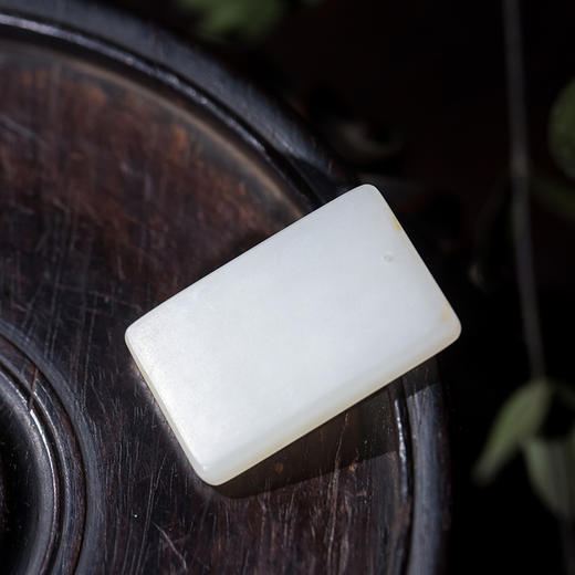 新疆和田玉籽料生肖兔玉牌 商品图3