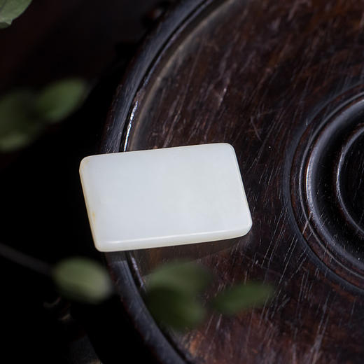 新疆和田玉籽料生肖兔玉牌 商品图4