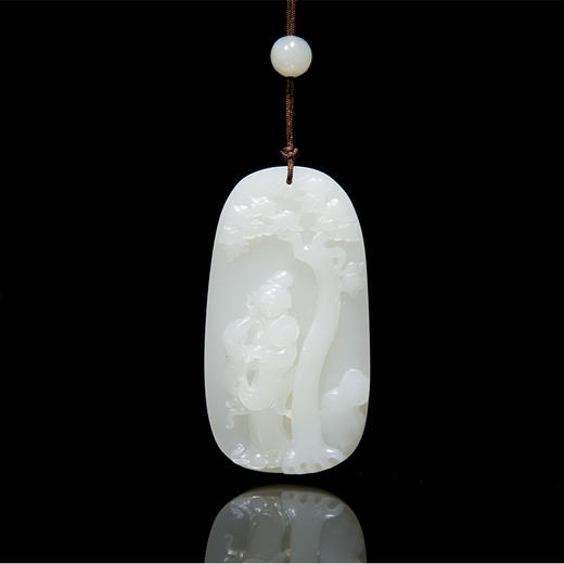 新疆和田玉籽料仕女牌 商品图0