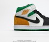 耐克NIKE Air Jordan 1 Mid BQ6931-101“Nylon”黄绿尼龙 AJ1休闲时尚百搭舒适板鞋 商品缩略图7