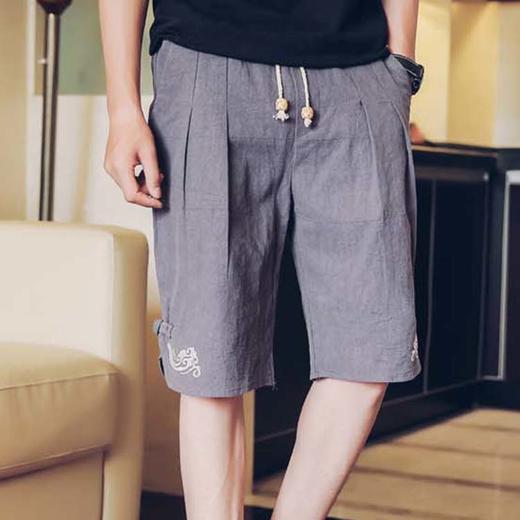 裁缝学苑 M62男士短裤中国风宽松五分裤休闲运动裤服装纸样裁剪图 商品图2