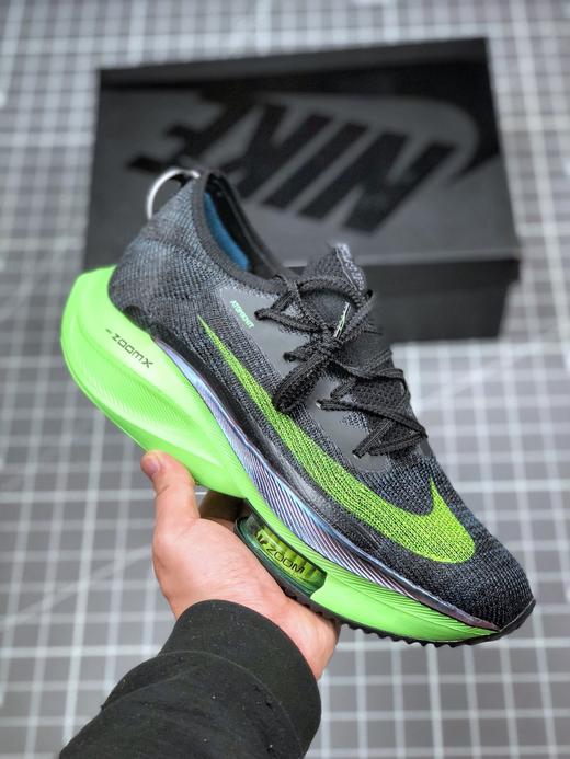耐克登月马拉松跑步鞋 Nike Air Zoom Alphafly NEXT浅蓝红绿白白浅蓝黑绿白粉黑白黄白 商品图3