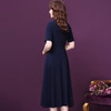 WXY-W-CD-8003W新款收腰显瘦气质遮肉真丝A字裙 商品缩略图2