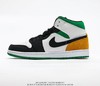 耐克NIKE Air Jordan 1 Mid BQ6931-101“Nylon”黄绿尼龙 AJ1休闲时尚百搭舒适板鞋 商品缩略图0