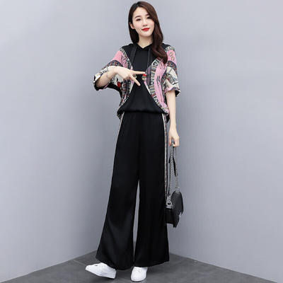 HT-GD-355-6837-6816新款气质女神范减龄两件套 商品图0