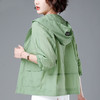 新款夏季妈妈装百搭大码防晒衣女长袖短外套 商品缩略图1