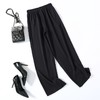 QYBM-1920-新款宽松大码宽腿裤直筒裤子女裤棉麻长裤阔腿裤ZXH 商品缩略图1