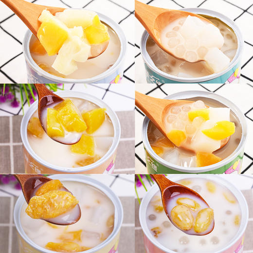 【罐头】梨之缘西米露罐头 休闲零食 六种口味  下午茶  聚会必备 商品图1