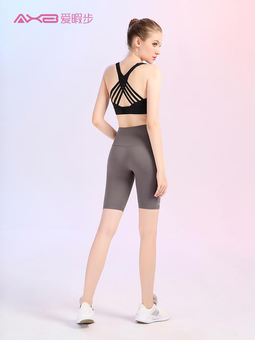 2020夏季新品中高腰五分裸感瑜伽裤X0122N 商品图10