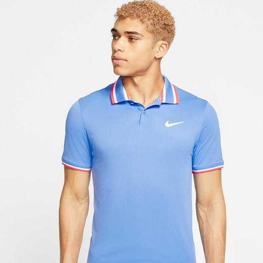 2020法网新款nike网球短袖polo衫summerslampolo