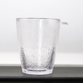 云中居 冰丝纹玻璃公道杯