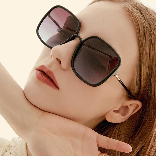 日本kishine夏季果冻框渐变色太阳墨镜