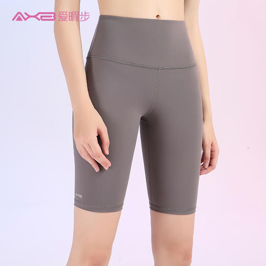 2020夏季新品中高腰五分裸感瑜伽裤X0122N 商品图2