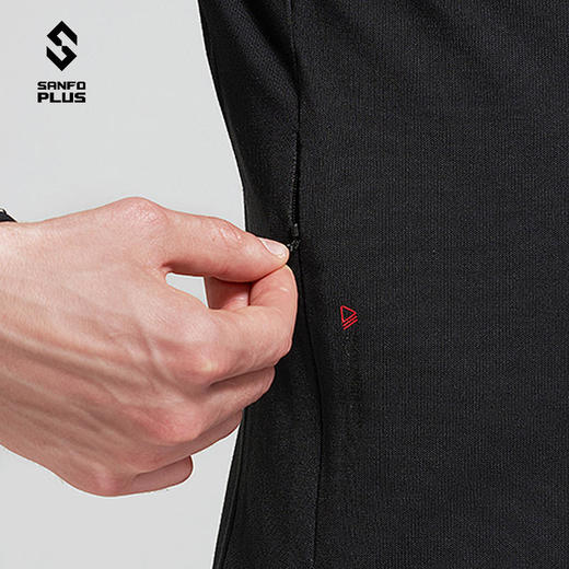 SanfoPlus97跑步运动拉链连帽外套衫 男 18038 商品图2