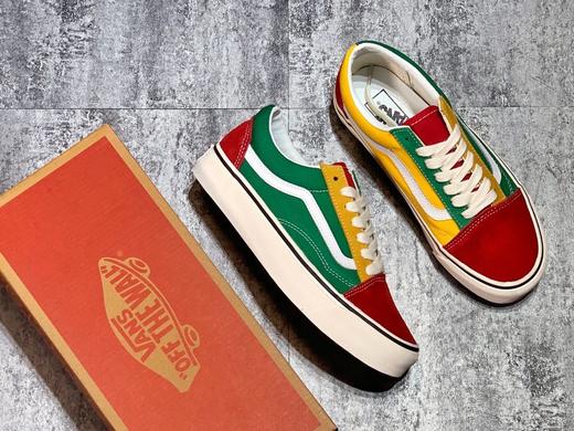 定义夏天的色彩‼️ Vans Old Skool Anahiem 万斯 安纳海姆  撞色系列 低帮硫化板鞋帆布鞋 商品图1