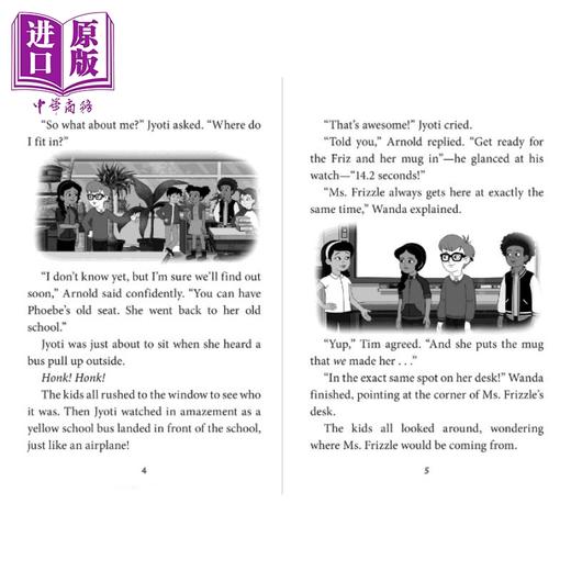 【中商原版】神奇校车再出发5 TheMagicSchoolBus 学乐大树系列 Scholastic Branches 儿童桥梁章节书 课外阅读 英文原版 7-12岁 商品图3