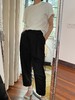 HIDEMI 黑色锥形高腰九分裤 商品缩略图10