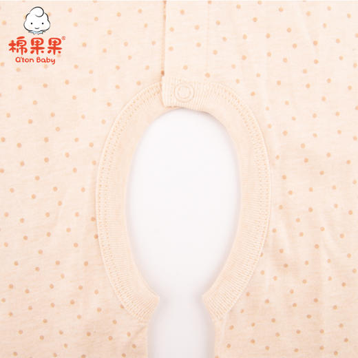 棉果果夏季新疆彩棉纯棉背心开裆连体衣连身衣哈衣连身衣哈衣M201725120207 商品图3