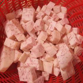 现切芋头粒 （芋粒）