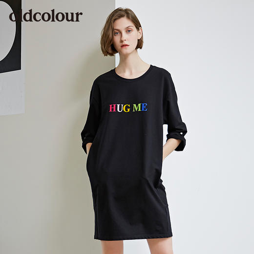 oldcolour欧珂新品商场同款夏休闲时尚连衣裙 商品图0