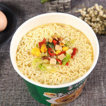 100g～108g康师傅香菇鸡蛋面  香菇炖鸡面 桶装 商品图2