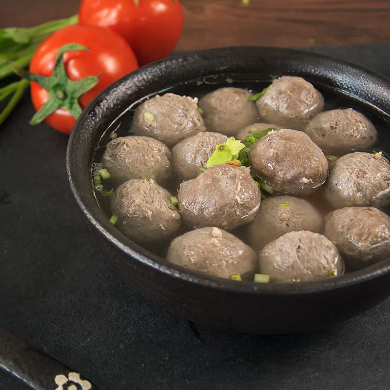 汕头晶华牛肉丸 牛筋丸 百年老店出品 一咬猛 Duang 一下 火锅