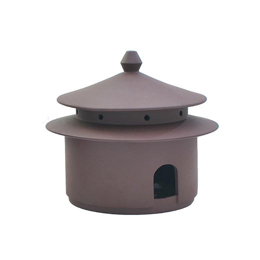 唯诗 |「宫」香炉 紫砂香炉檀香炉仿古香薰炉茶道盘香炉摆件创意礼品 商品图6