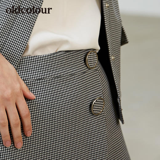 oldcolour欧珂新款格子短款半身裙裤 商品图2