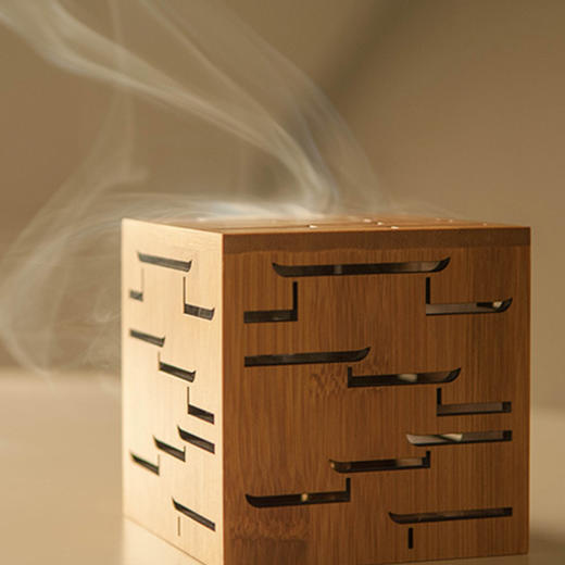 唯诗 | 「竹雅香炉」家用香炉室内盘香炉小号檀香炉创意香薰炉礼品禅意摆件 商品图6