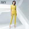 IWY/黄色五分袖西服长裤半裙套装C10226+P10226 商品缩略图9