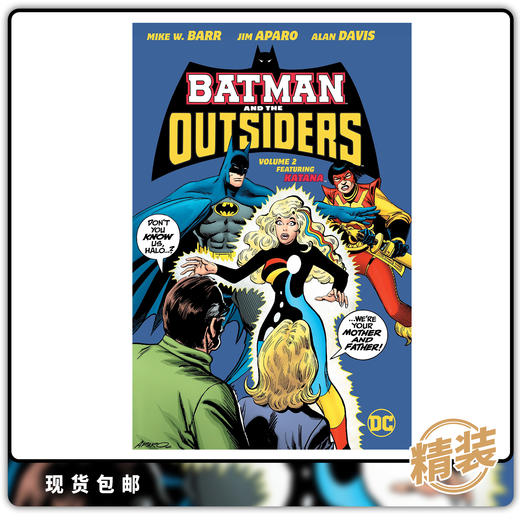 合集 蝙蝠侠和法外者 第2卷 平装 Batman And The Outsiders Vol 2  商品图0
