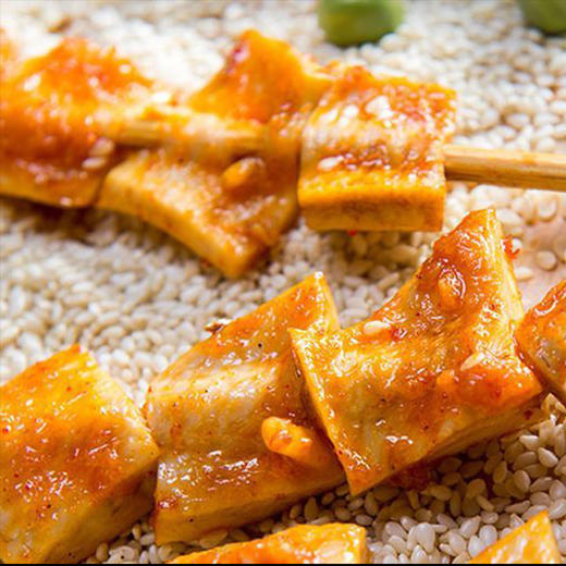 原切真空装牛心管牛黄喉串250g