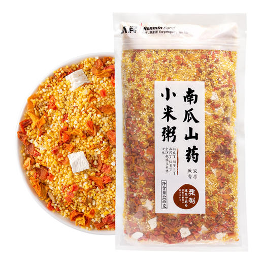人民 南瓜山药小米粥400g 商品图0
