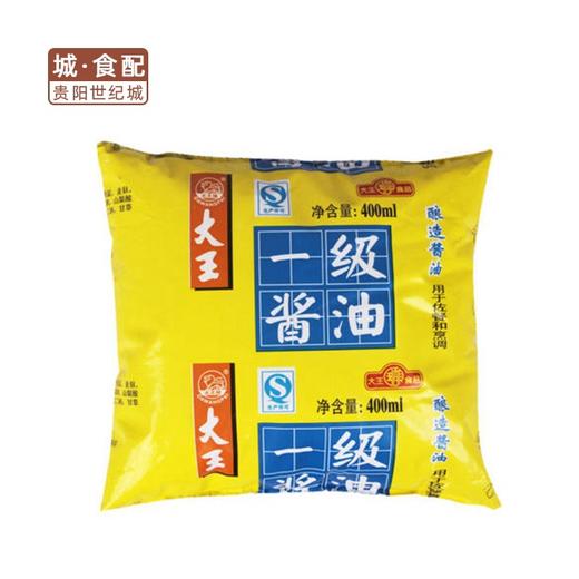 gy大王一级酱油400ml包