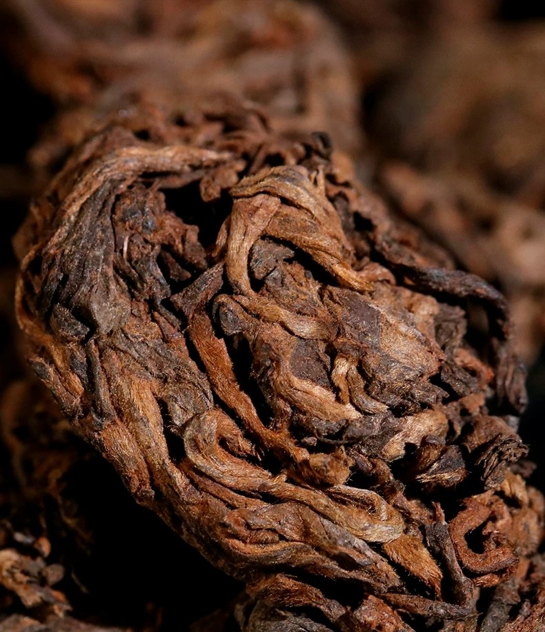 189     武●焦糖香●熟茶香型且听我介绍之三，铜箐河，超高甜度不持续四十泡我敢乱推荐？！一斤装2020茶头，布袋装