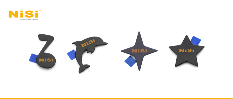 NiSi耐司异形甜甜圈魔术镜，“音符、海豚、四星、五角星”四种形状