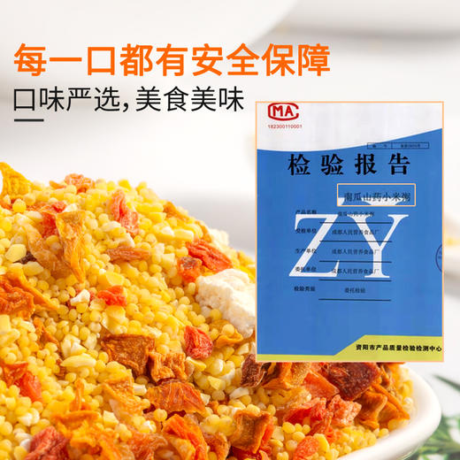 人民 南瓜山药小米粥400g 商品图2