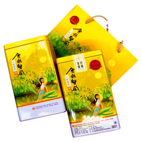 圣江金丝皇菊礼盒装50g*2铁盒