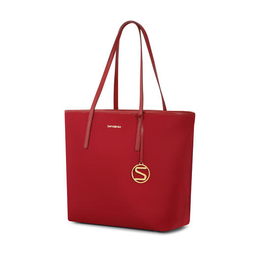 新秀丽时尚女士手提包 简约通勤水桶包优雅单肩包TO1 商品图1