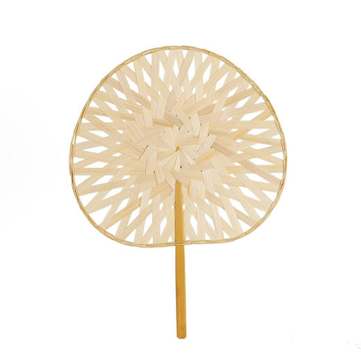 竹加手工竹编扇子女家用古风团扇蒲扇竹扇夏日纳凉扇复古工艺扇