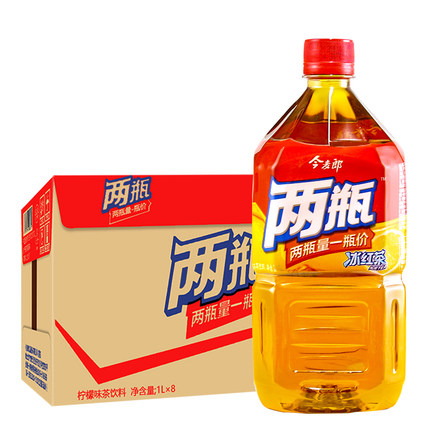 今麦郎两瓶量冰红茶1l