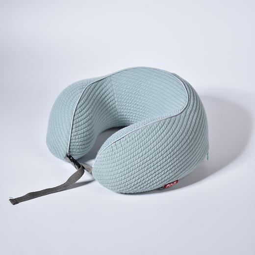 花卷旅行枕 便携记忆U型枕头螺纹针织棉布颈枕脖枕JF20124 商品图5