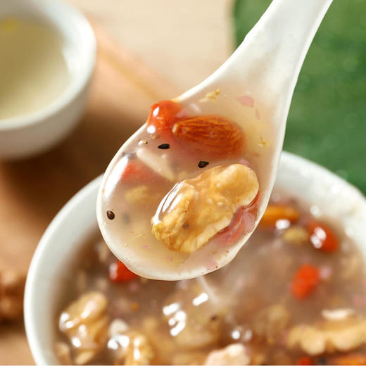 买2送1古扎味桂花坚果藕粉羹500g营养早餐汉川饱腹西湖代餐粉水果干