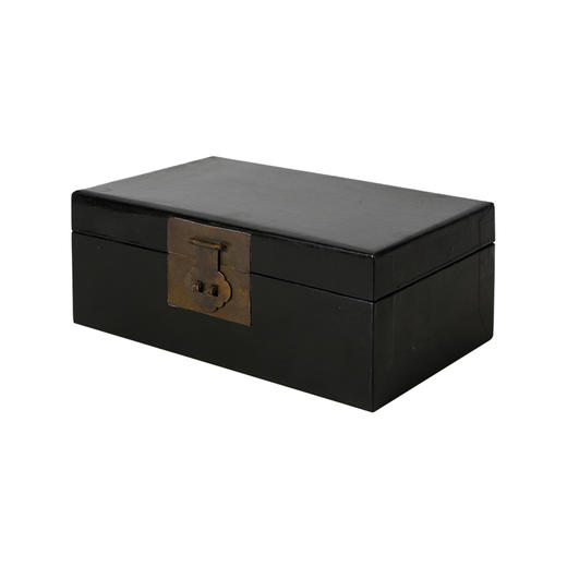 黑皮盒盒子(大中小）leather box 商品图2