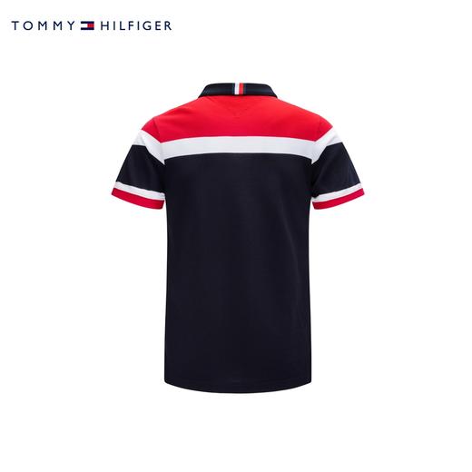TOMMY HILFIGER男装2020春季纯棉拼接翻领短袖Polo衫 MW0MW14649 商品图1