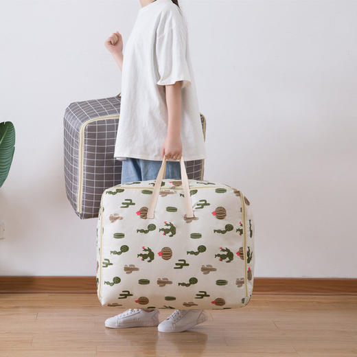 牛津布被子收纳袋衣物大号装衣服的袋子学生手提行李袋搬家打包袋 商品图1