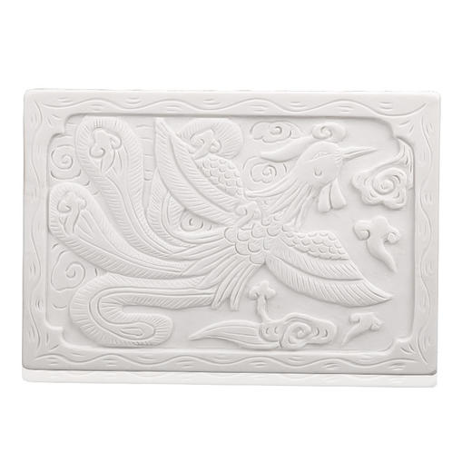 汉白玉  祥凤棺床 商品图4